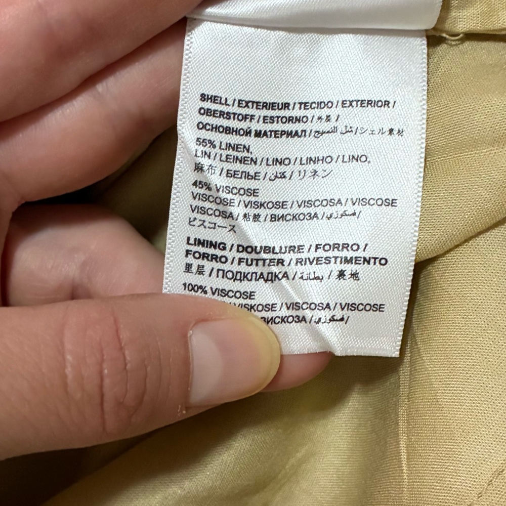 NWT. Farm Rio Linen Embroidered Midi Dress. NEW - Picture 9 of 9